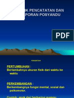 Teknik Pencatatan Dan Pelaporan Posyandu