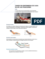 Posiciones Terapeuticas