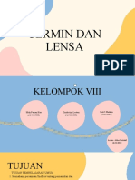 KLP 8 Percobaan Cermin Dan Lensa