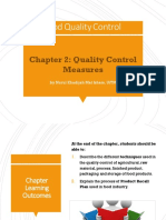 FST202 Chap 2 Quality Control Measure