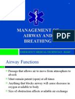 Management of Airway and Breathing: Emergency Medical Technician - Basic