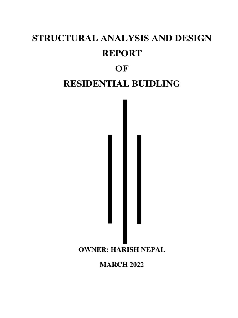 Structural Analysis and Design OF Residential Buidling Owner Harish