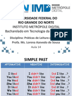 Universidade Federal Do Rio Grande Do Norte: Instituto Metrópole Digital Bacharelado em Tecnologia Da Informação