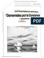 LA MATERIA Y EL ESPACIO-TIEMPO, ILUSION CREADA POR LA CONCIENCIA