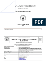 RPS Statistik Ekonomi 2022