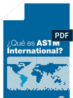 What is ASTM Spanish