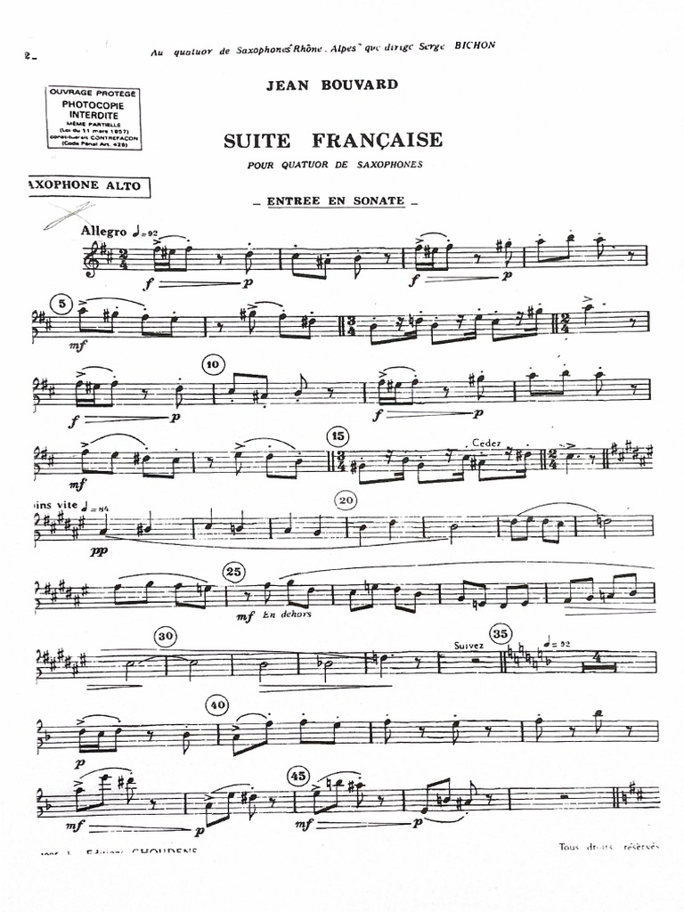 吹奏楽楽譜　SUITE FRANCAISE 1?v=1