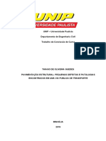 UNIP - Universidade Paulista Departamento de Engenharia Civil Trabalho de Conclusão de Curso