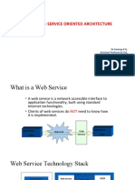 Web Services - Service Oriented Architecture