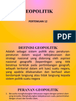 Geo Politi k