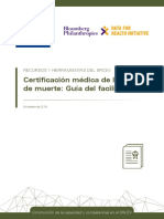 Handbook For Doctors On Cause of Death Certification