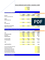 Wall Street Prep - Financial Modeling Quick Lesson - Building A Simple Discounted Cash Flow Model