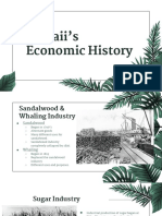 Hawaiis Economic History
