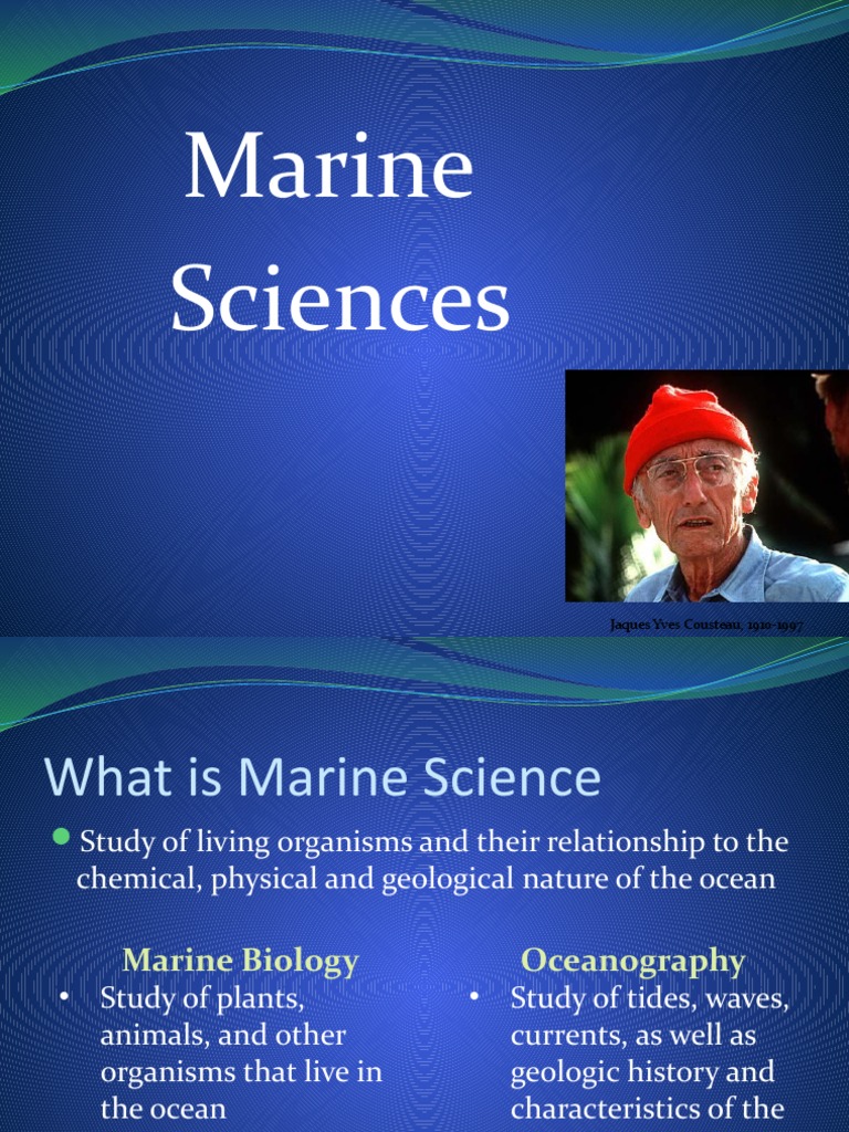Introduction to Marine Science Basics | PDF | Experiment | Scientific ...
