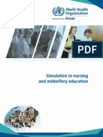 Simulation in Nursing and Midwifery Education: The WHO Regional Office For Europe