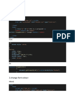 1.border Change: HTML:: HTML Head Script Script Link Head Body P P Button Button Body HTML