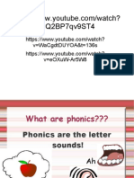 Phonics Alphabet Chant