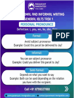 Formal Vs Informal Letter