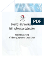 Bearing Failure Analysis - With A Focus On Lubrication