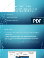 Control de Un Ventilador Mediante El Sensor de