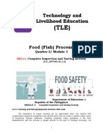 Technology and Livelihood Education: Food (Fish) Processing