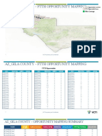AZ - GILA County - FTTH Opportunity Mapping