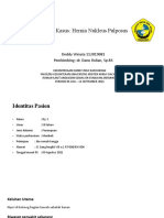 Laporan Kasus: Hernia Nukleus Pulposus: Deddy Winata 112019081 Pembimbing: Dr. Danu Rolian, SP - BS