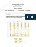 Evaluacion Modulo - N°13 - Sopa de Letras