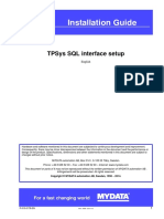 Installation Guide: Tpsys SQL Interface Setup