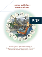 Ergonomic Guidelines For Forest Machines