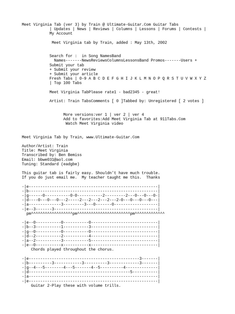 Meet Virginia Tab (Ver 3) by Train PDF Web 2.0 Online Services