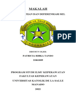 Pertumbuhan Dan Diferensiasi Sel