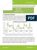 ICG DiTella de Abril de 2022