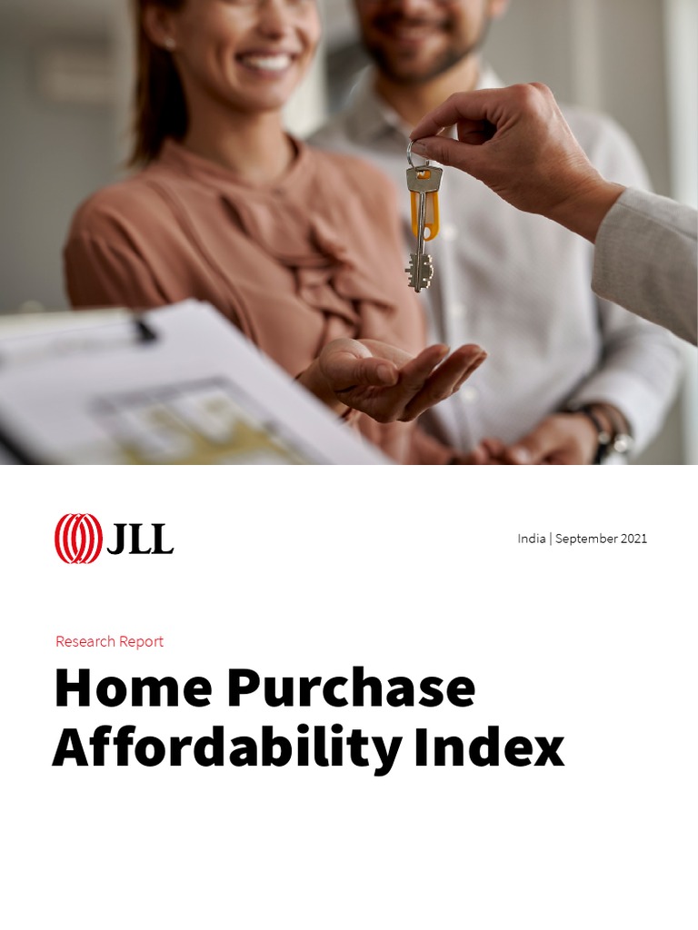 Home Purchase Affordability Index Research Report Pdf Mortgage