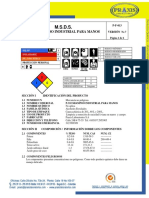 M.S.D.S. - Praxis Laboratorios