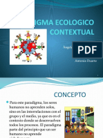 Paradigma Ecologico Contextual