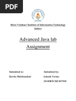 AakashVerma ICS-G Java Assigtnment