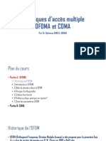 Techniques D'accès Multiple Ofdma Et Cdma: Par DR Alphonse BINELE ABANA