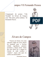 Álvaro de Campos VS Fernando Pessoa