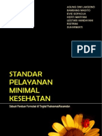 Standar Pelayanan Minimal Kesehatan Sebuah Panduan Formulasi Di Tingkat Puskesmas/Kecamatan - Agung Dwi Laksono