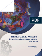 Programa de Tutorias TecNM Febrero 2022