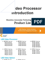 LED Video Processor: Product List