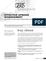 Key Ideas: Effective Upward Management