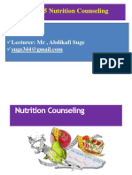 CH 5 Nutrition Counselling