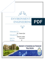 Environmental Engineering: Submitted To