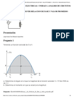 PROBLEMAS PARA RESOLVER RELACION DE FASE Y VALOR PROMEDIO