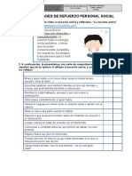 Actividades de Refuerzo de 4to D