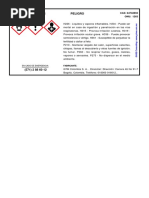 Rotulación y Seguridad del ACPM | PDF