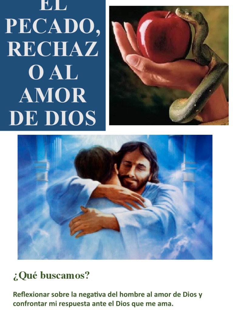 Rechazo al Amor de Dios y el Pecado | PDF | Pecado | Amor