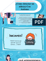 COMO DETECTAR UN NIÑO CON AUTISMO